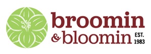 Broomin and Bloomin logo Broomin and Bloomin logo