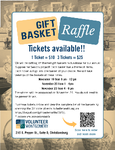 Gift Basket QR code Flyer